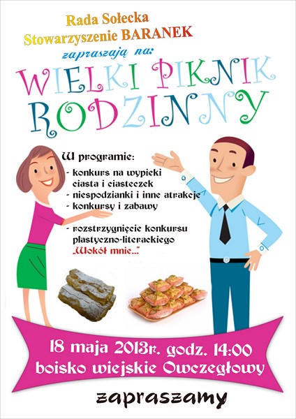 Piknikowo i rodzinnie w Owczegłowach!